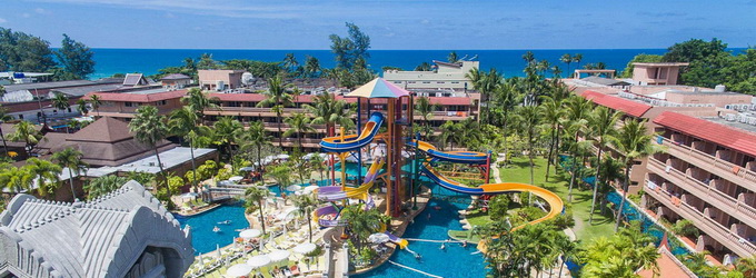 Phuketi utazás Karon Beachen csúszdaparkos resortban, 10 éj Phuket Orchid Resort 